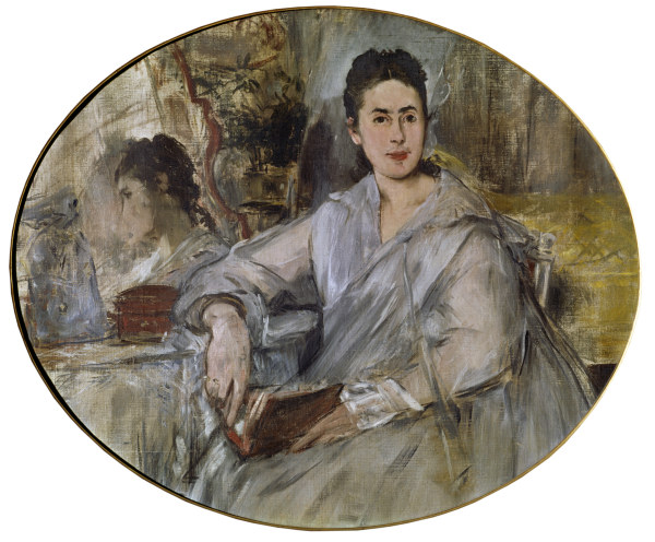 Manet / Marguerite de Conflans / c. 1875 a Edouard Manet