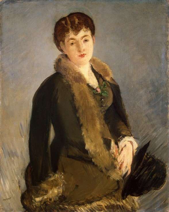 Portrait of Mademoiselle Isabelle Lemonnier a Edouard Manet