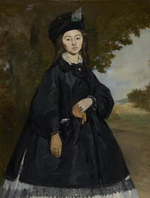 Portrait of Madame Brunet a Edouard Manet