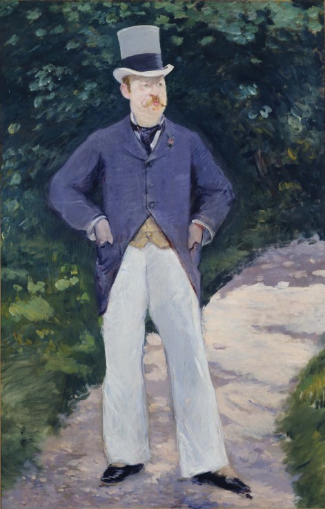 Portrait of Monsieur Brun a Edouard Manet