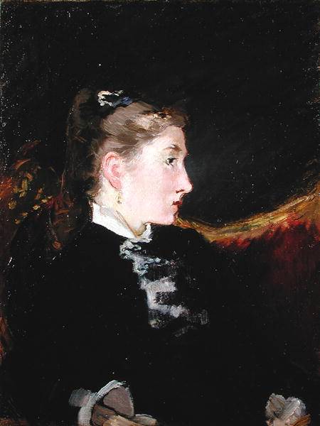 Profile of a Young Girl - Mlle. Ellen Andree a Edouard Manet