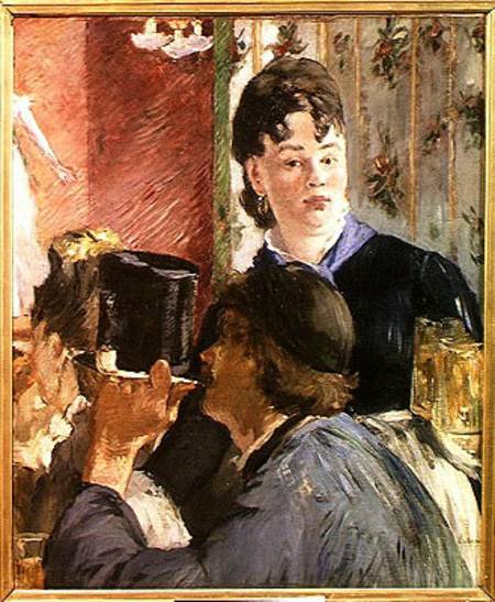 La Serveuse de Bocks a Edouard Manet