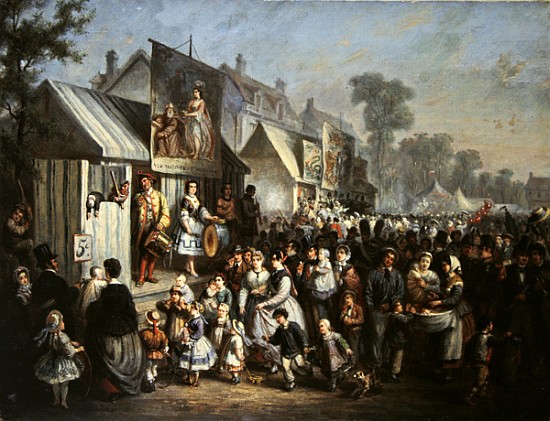 A Fete at Saint-Cloud during the Second Empire a Edouard Vaumort