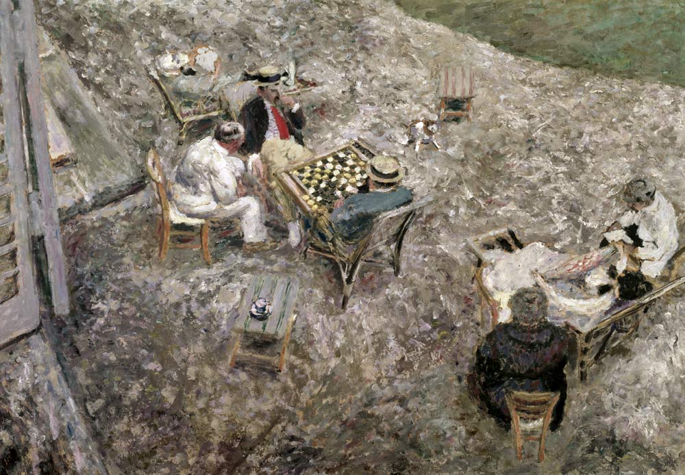 The Checker Board  a Edouard Vuillard