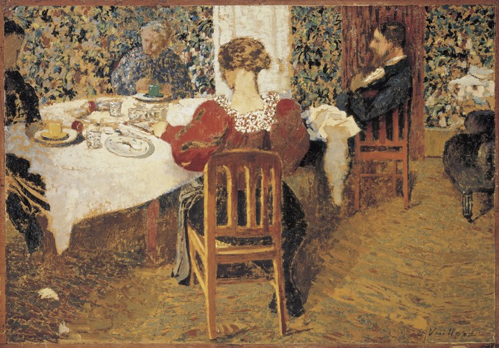 A table (Le Dejeuner) a Edouard Vuillard