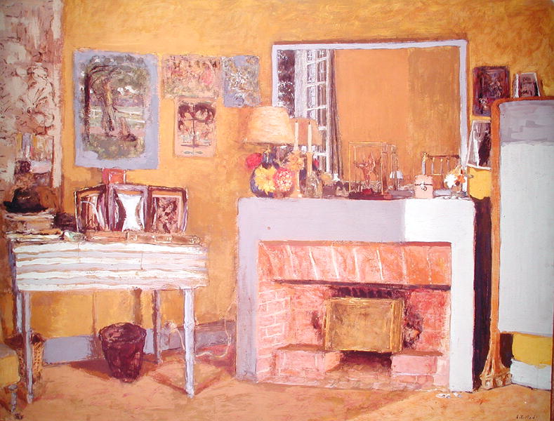 Interior, c.1935 (tempera)  a Edouard Vuillard