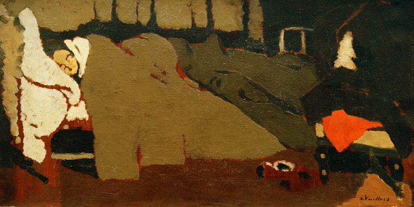 Le sommeil (Der Schlaf), um 1891. a Edouard Vuillard