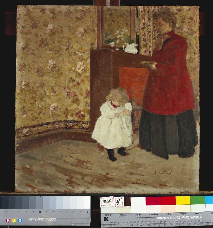 Mutter mit Kind. a Edouard Vuillard
