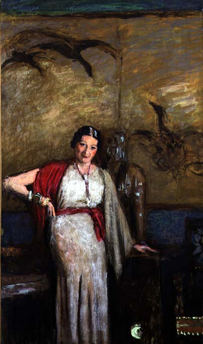 Portrait of Madame Freyssinet, c.1934 (chalks on paper)  a Edouard Vuillard