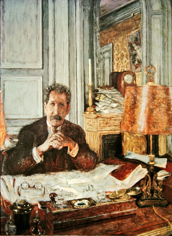 Portrait of Philippe Berthelot (oil on canvas)  a Edouard Vuillard