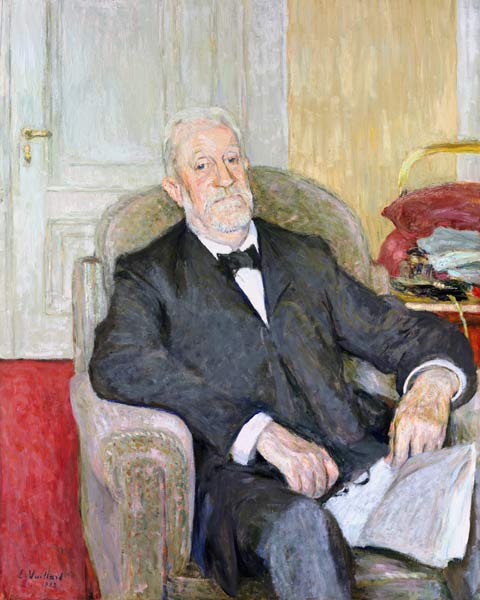 Senator Eduard Wilhelm Ludwig Heinrich Roscher (1838-1929) 1913 (oil on canvas)  a Edouard Vuillard