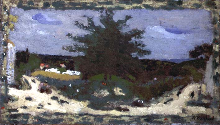 The Village Pond, 1898 (oil on canvas)  a Edouard Vuillard