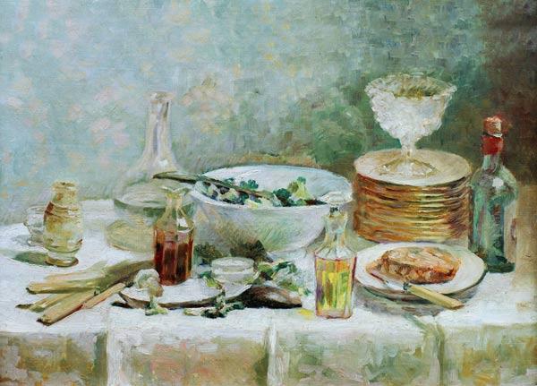 Nature morte a la salade (Stilleben