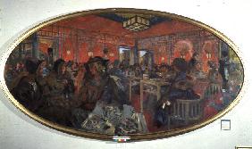 The Tea Room in the Grand Teddy, 1918/9 