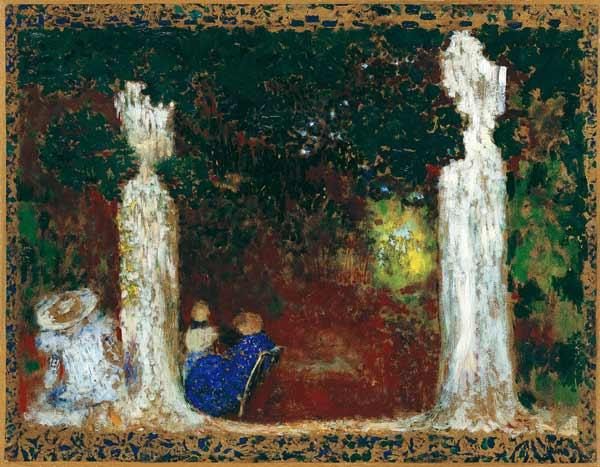 Beneath the Trees a Edouard Vuillard