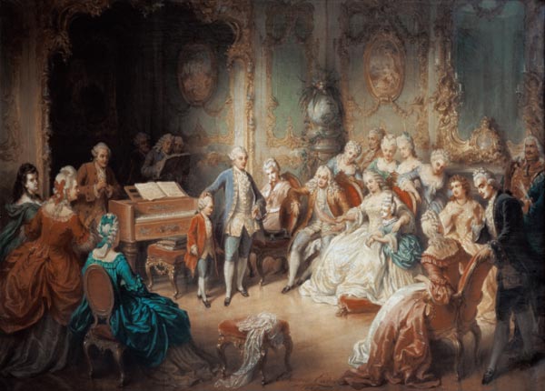 Mozart a.Maria Theresa , Ender a Eduard Ender