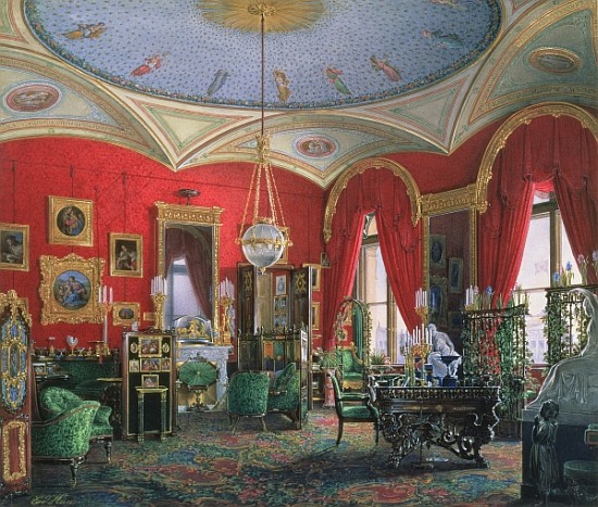 Interior of the Winter Palace a Eduard Hau