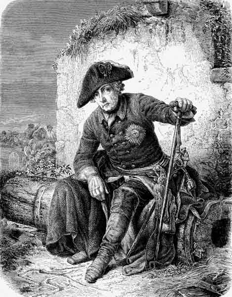 Frederick the Great (From the Illustrirte Zeitung) a Eduard Kretzschmar