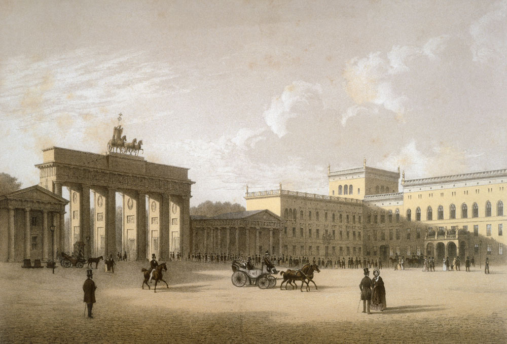 Brandenburg Gate & Pariser Platz a Eduard Luetke