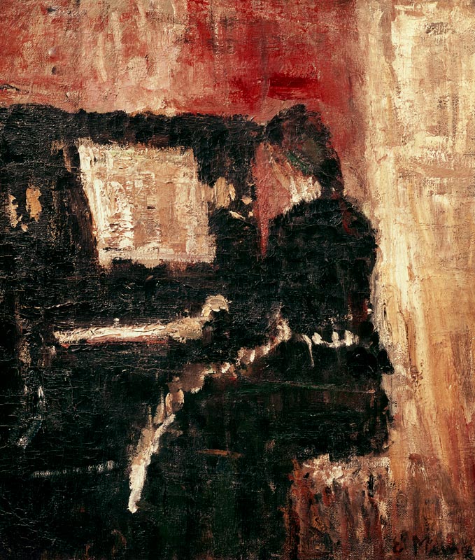 At the Piano a Edvard Munch