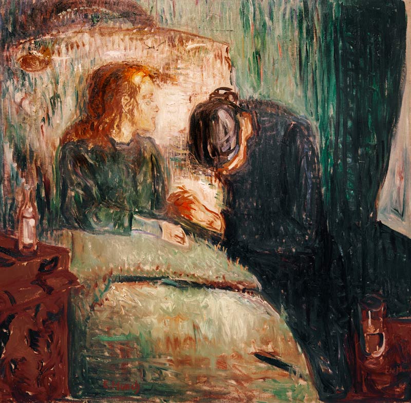Das kranke Kind a Edvard Munch