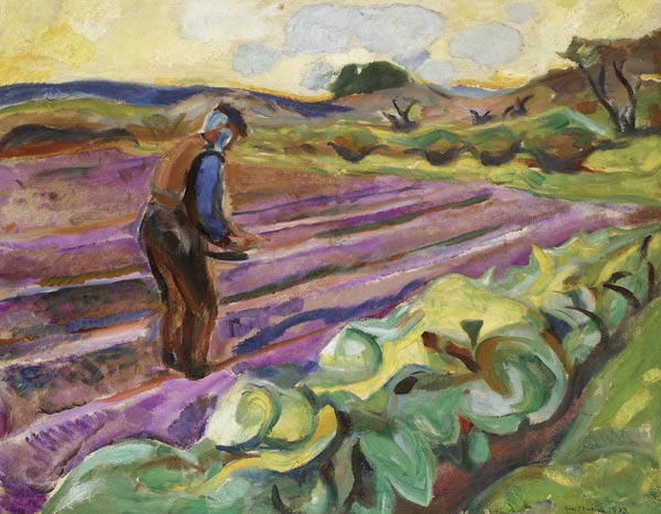 The sower a Edvard Munch