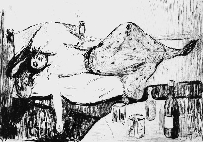 The Day After a Edvard Munch