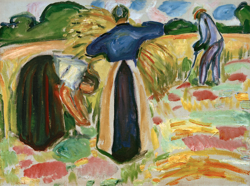 Munch, Harvest a Edvard Munch