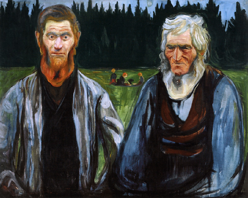 Father and Son a Edvard Munch