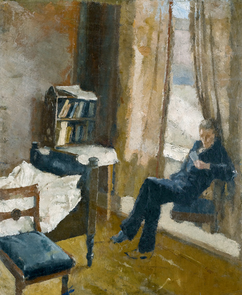 Andreas Reading a Edvard Munch