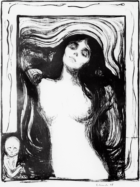Madonna a Edvard Munch