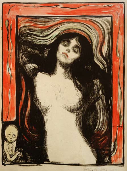 Madonna a Edvard Munch