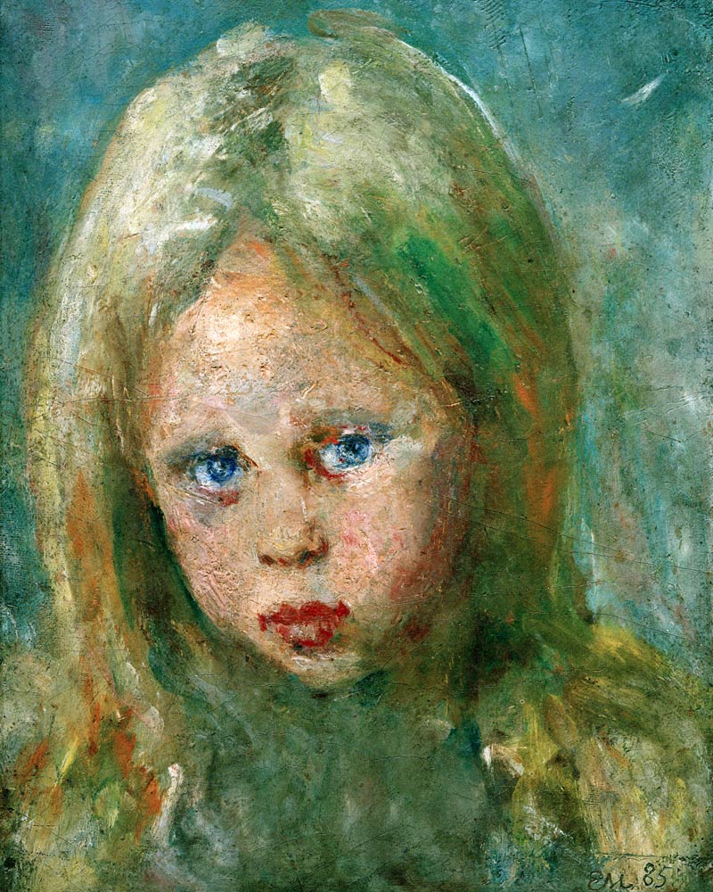 Girl a Edvard Munch