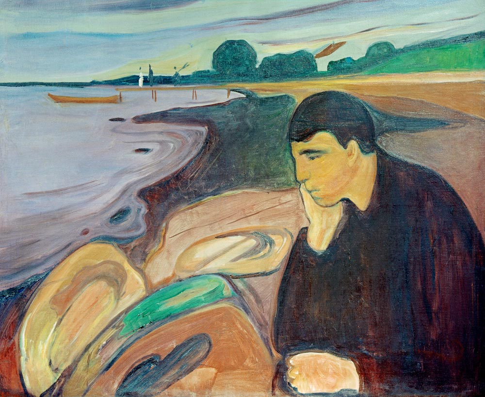 Munch, ‘Melancholy’ (Bergen) a Edvard Munch