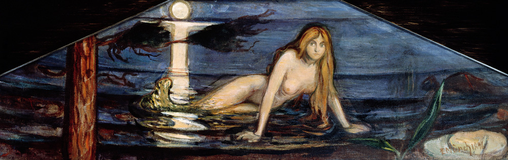 Mermaid a Edvard Munch