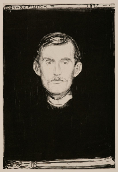 Self-Portrait a Edvard Munch