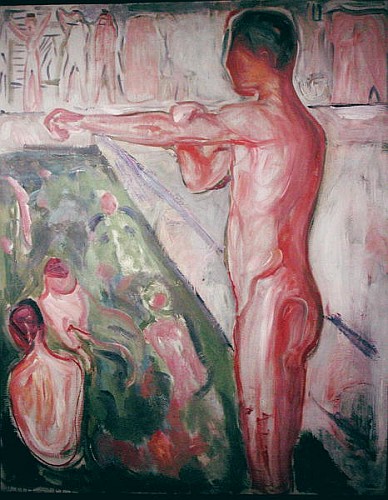 A Bathing Establishment a Edvard Munch