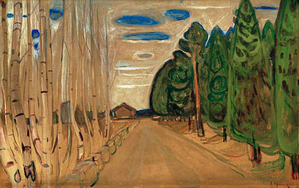 Avenue a Edvard Munch