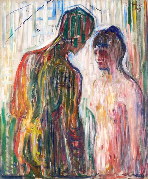 Amor und Psyche a Edvard Munch