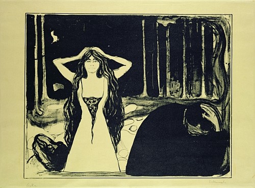 Ashes (After the Fall) a Edvard Munch