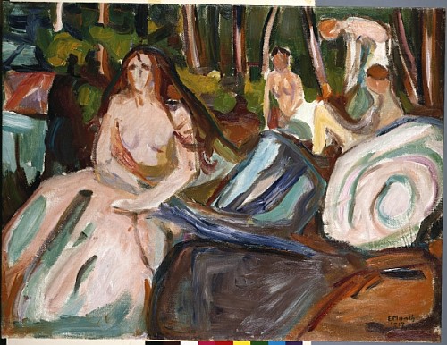 Bathers a Edvard Munch