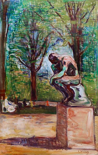Rodin’s Thinker a Edvard Munch