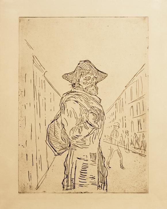 Der Lumpensammler a Edvard Munch