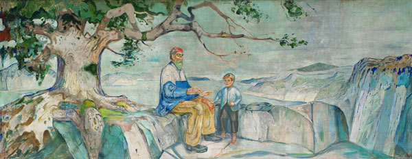 The Story, 1911 a Edvard Munch