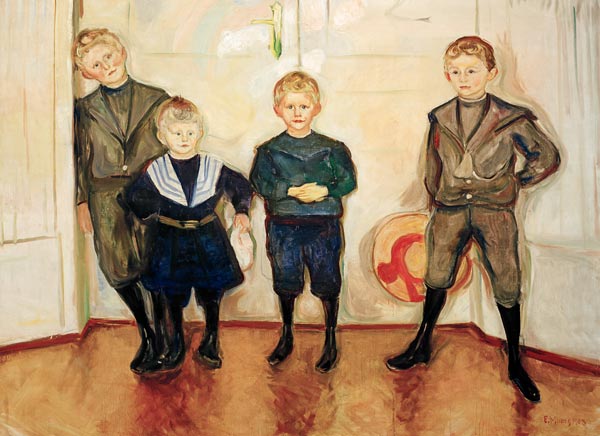 The Sons of Dr Linde a Edvard Munch