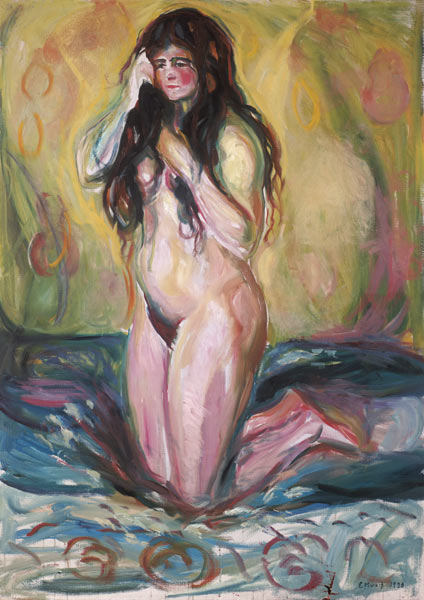 Female Nude a Edvard Munch