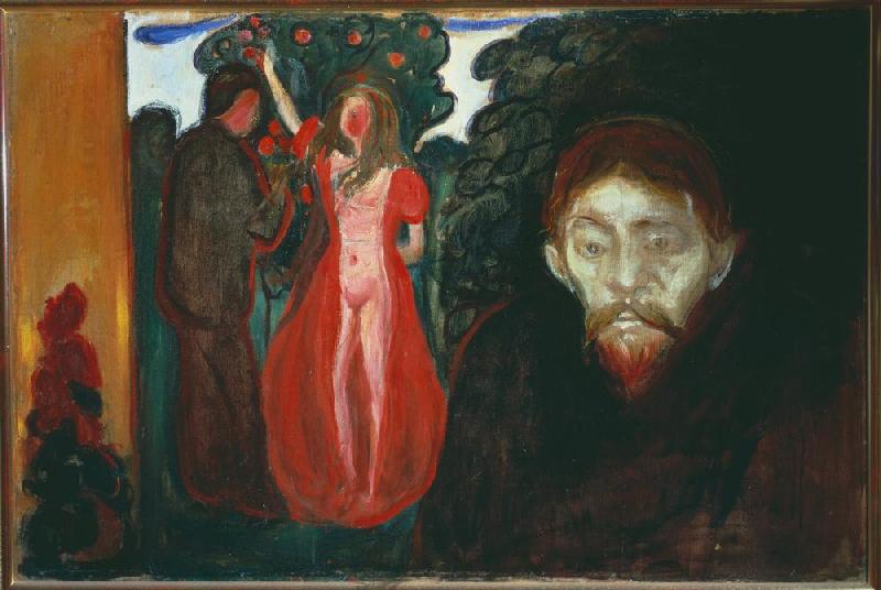 Jealousy a Edvard Munch