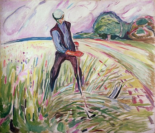 Haymaking  a Edvard Munch