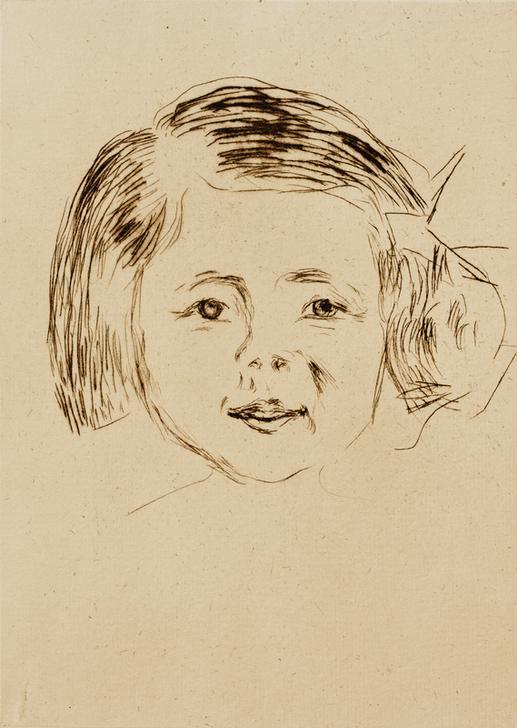 Herbert Esches Tochter Erdmute a Edvard Munch
