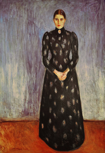 Portrait of Inger Munch  a Edvard Munch